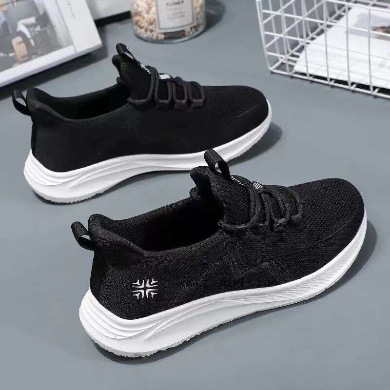 Women's Breathable Soft Bottom Casual Summer New Style Single Shoes Step-by-Step Sports Korean Fashion Trend