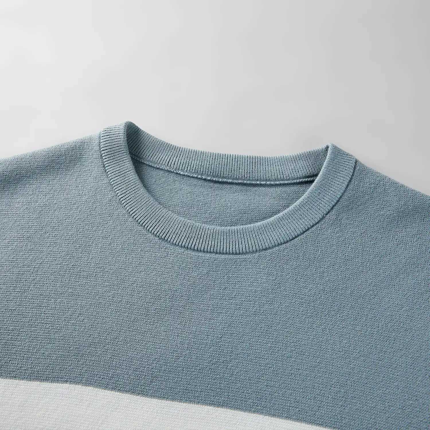 VPG Mens Long Sleeve Spring And Autumn Warm Comfortable Striped ONeck Sweater Casual Tops Suitable For Daily Wear W250905 ce