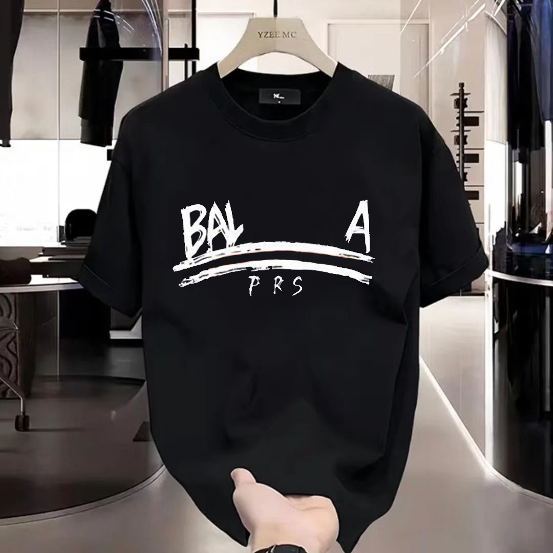 Men's T-shirts Designer T-shirts Loose T-shirts Fashion Brand Tops Men's casual shirts Luxury Clothing Street polo shirts Shorts Sleeve-image-938298863
