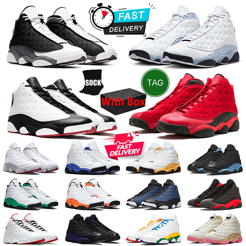 Designer 13s Basketball Shoes for Men Women 13 Red Black Flint Wheat Wolf Grey Playoffs Purple French University Blue Cap And Gown Mens Womens Train
