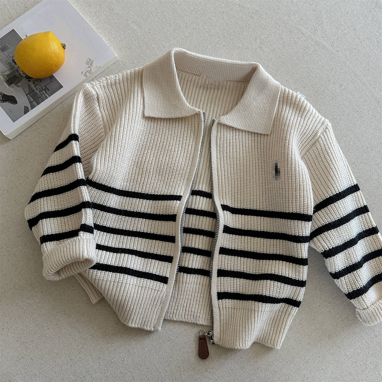 Baby POLO Cardigan Jackets Boys Girls Sweaters Kid Jacket Childrens Coat Childrens Clothing L251104-image-1083250139