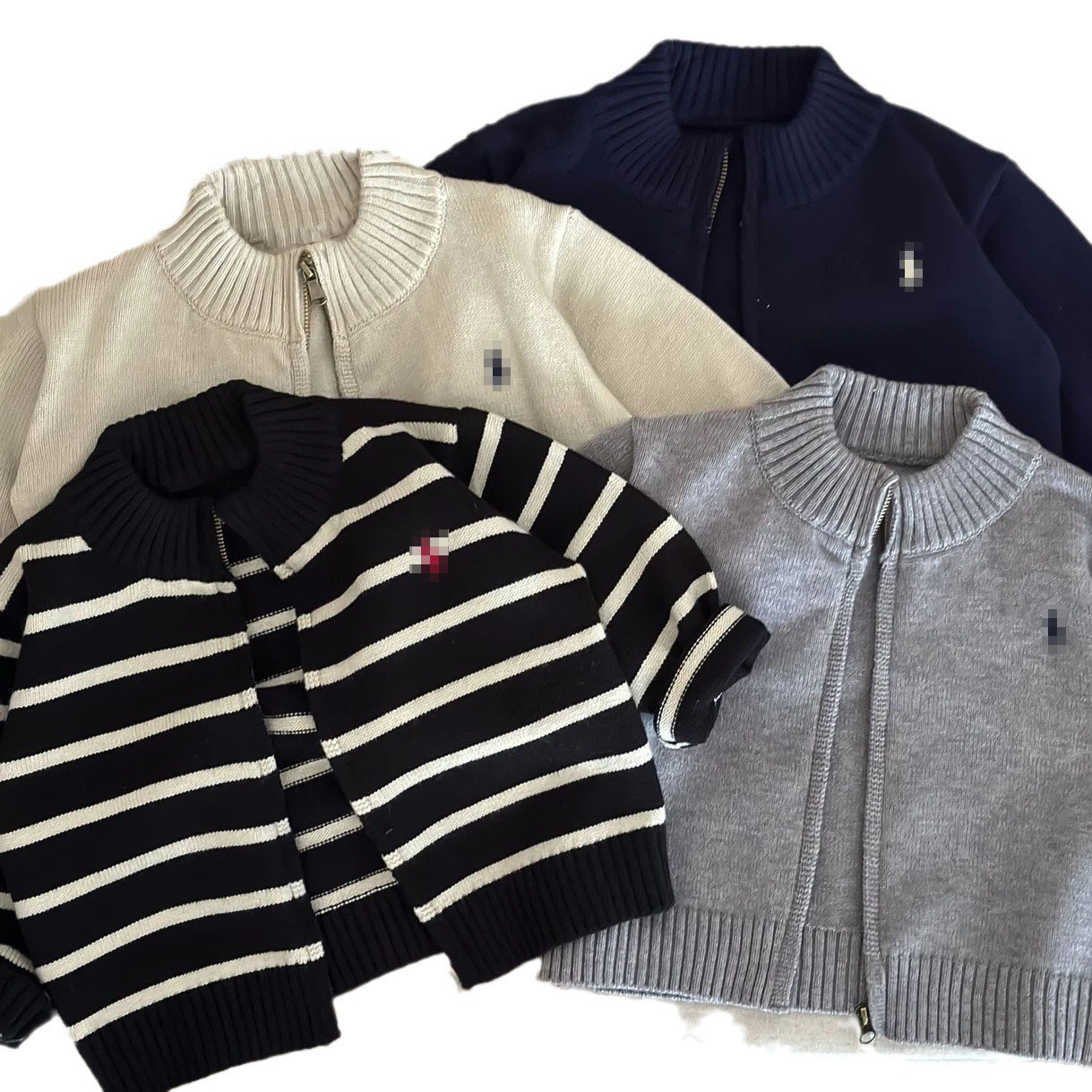 POLO Designer Boys Girls Cardigan Jackets Kids Sweaters Baby Jackets Kid Sports Clothing Size 90cm-140cm
