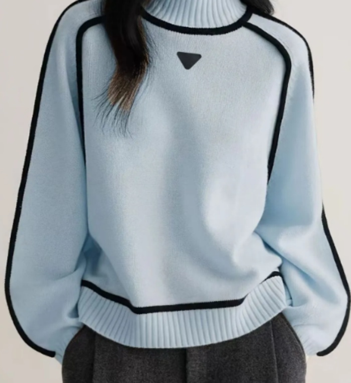 Fashion Luxury Designer women's knitted sweater classic embroidered letters for autumn and winter high-quality women's Pullover Cotton Top