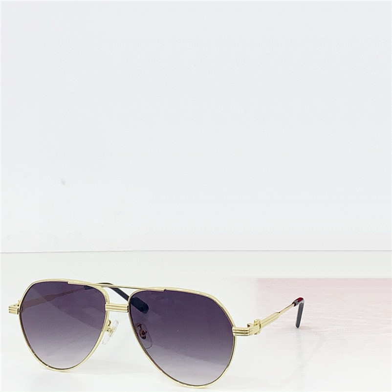 New fashion design sunglasses 0303S pilot shape metal frame classic simple and popular style outdoor uv400 protection glasses top quality