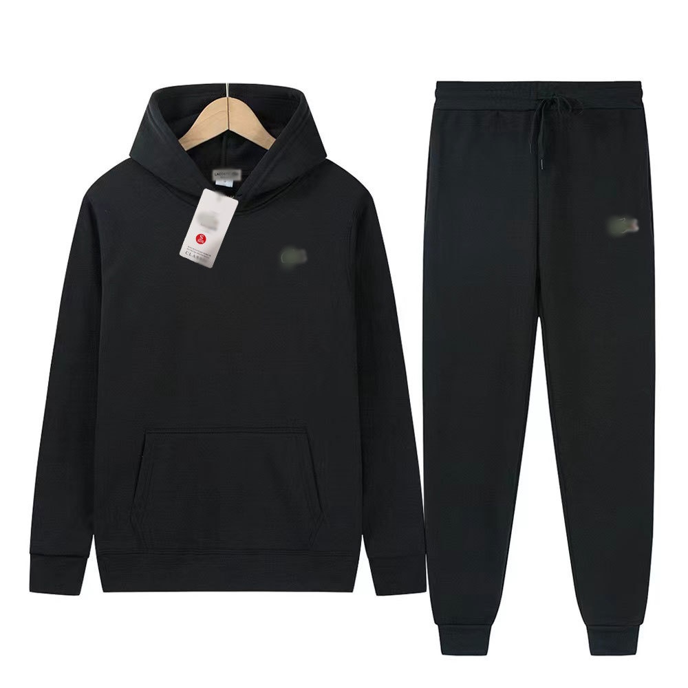 2025 Crocodile embroidery mens tracksuits designer hoodies Winter sportswear Men's Tracksuits Men Hooded Sweatshirt Sweatshirts