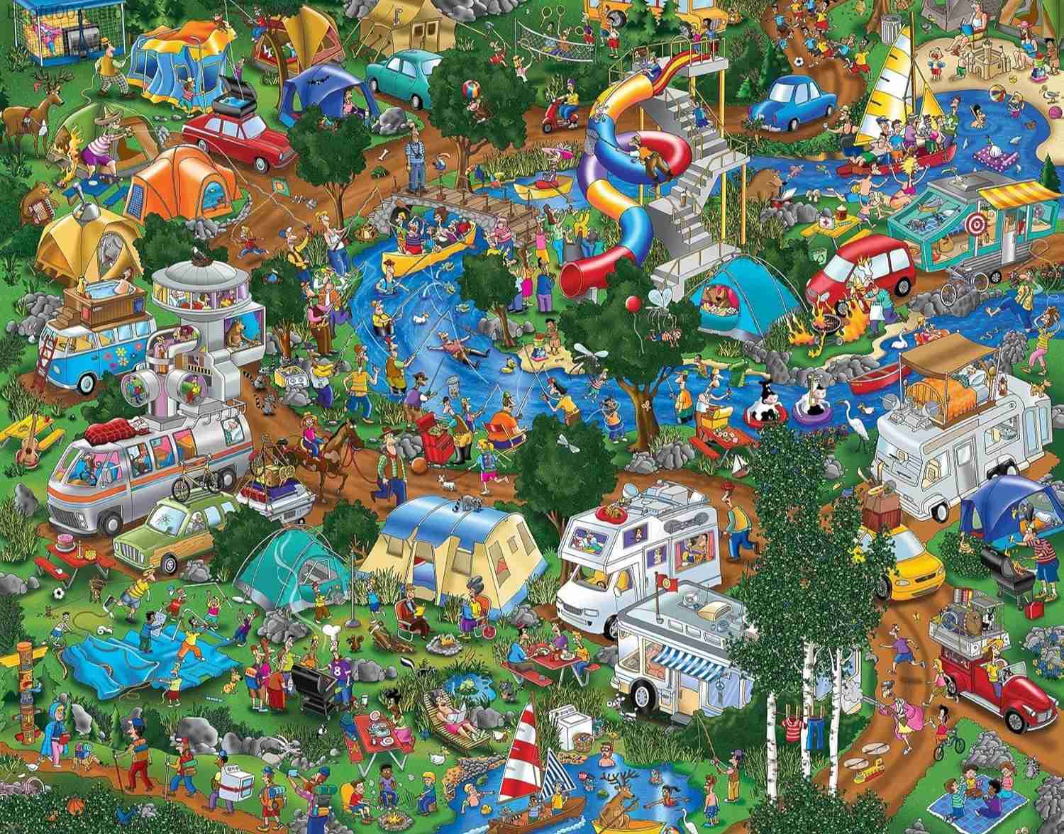 1000500300120 Pieces Camping World Jigsaw Puzzles for Adults Home Decor Games Family Puzzles Educational Toys Stress Relief 1 L2509162ABW-image-1075398312