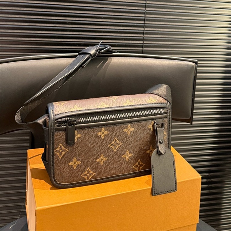 Homme mini sac à bandoulières imprimer un sac de caméra concepteur croix de carrosse