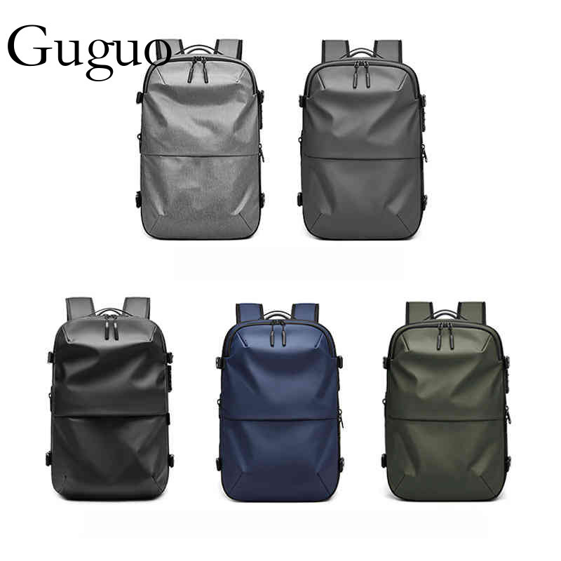 Guguo Free Shipping New Designer Bag Men's Multifunctional Backpack Travel Bag Vacuum Compression Waterproof Business Trip New Laptop Backpack