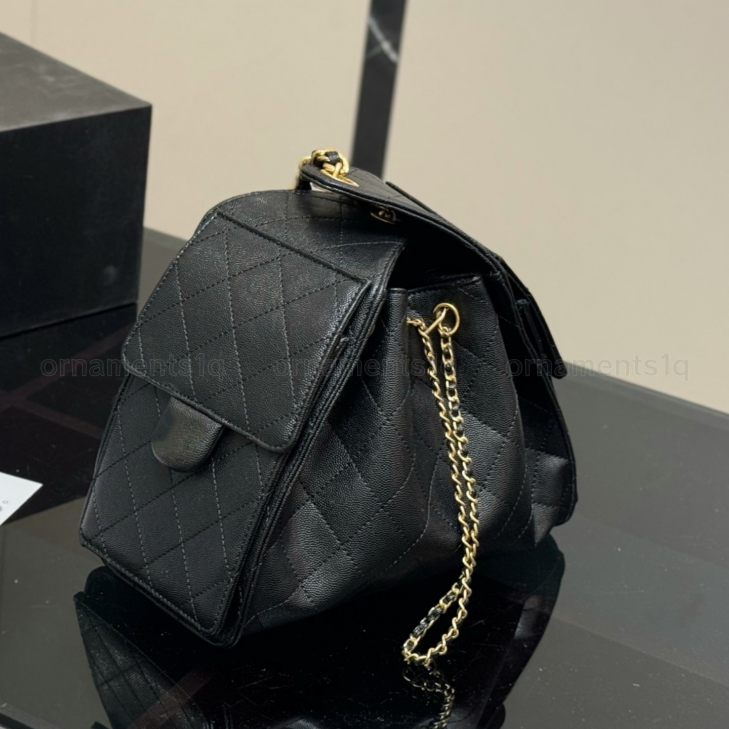 Designer Hobo Bag Shoulder Caviar Leather Bucket Bag Womens Luxury High Quality Leather Bag Quality Large Capacity Bag With Chain Strap Fashionable