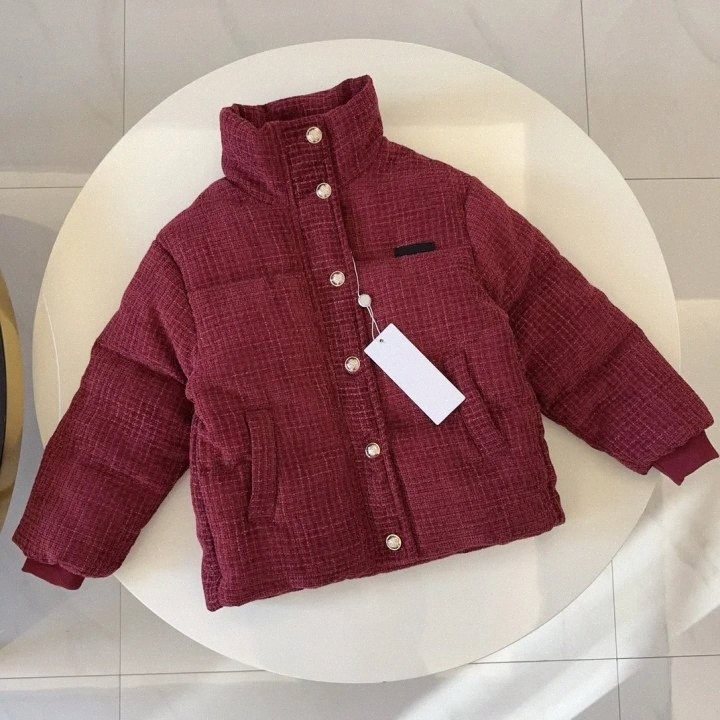 Designer girls Coat Winter Kids toddler Thick cotton Jackets black red Outdoor Warm Feather Outfit Outwear Multicolor coats A1CN#-image-1075510451