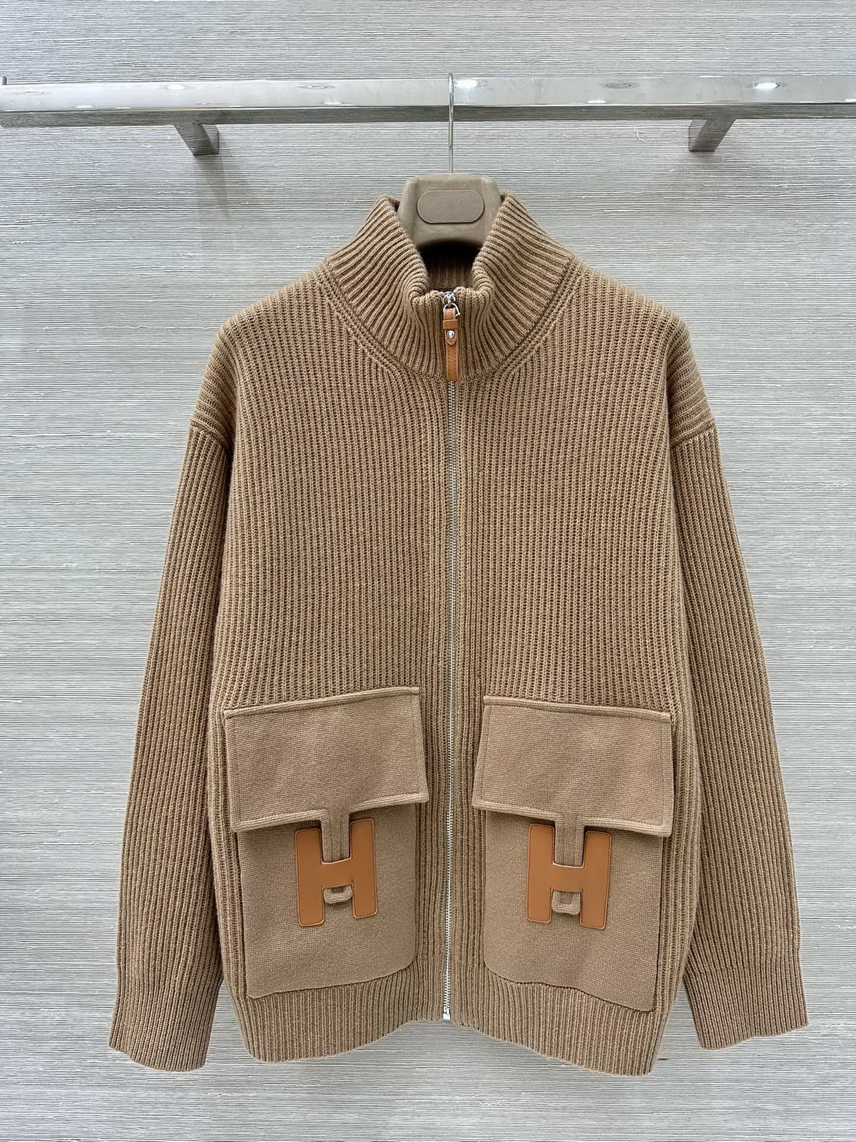Hermrse Hoodie Women's Sweaters Womens Sweaters 26Ss Designer Hoodie Cardigan Sweater Men Women Cardigans H Knitted Jacket Top Pullover Sweater