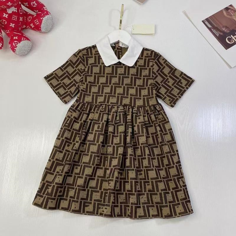 New Kids Tracksuit Luxury Designer Dress Tshirts And Shorts Suit For Boys Girls Street Clothes Baby Summer Two Piece Set Toddler Summer T shirt S-image-1080965418