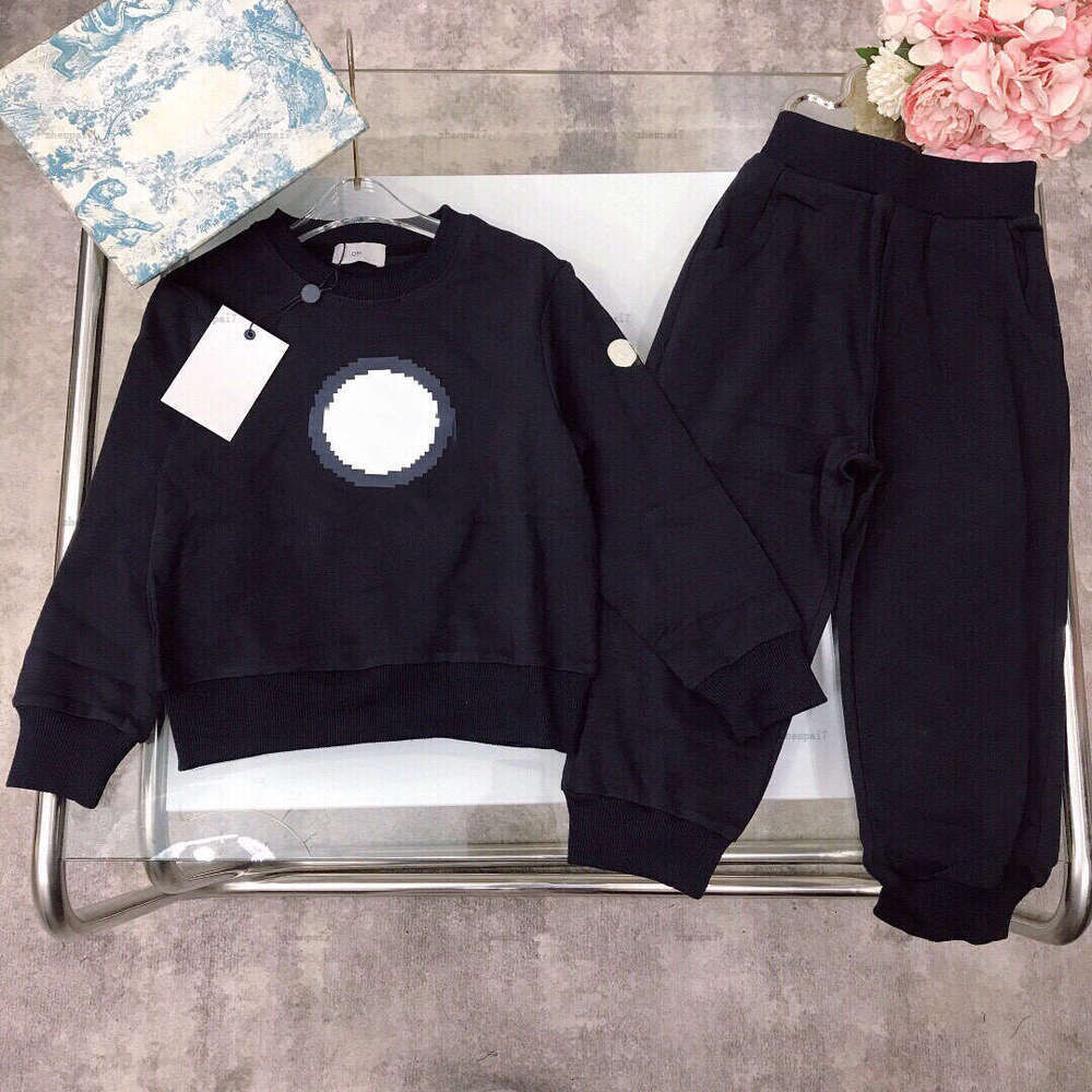 Top baby Hoodie set autumn tracksuits child sweater suit kids designer clothes Long sleeves hoodie and sweatpants A871X24N214-image-1075608205