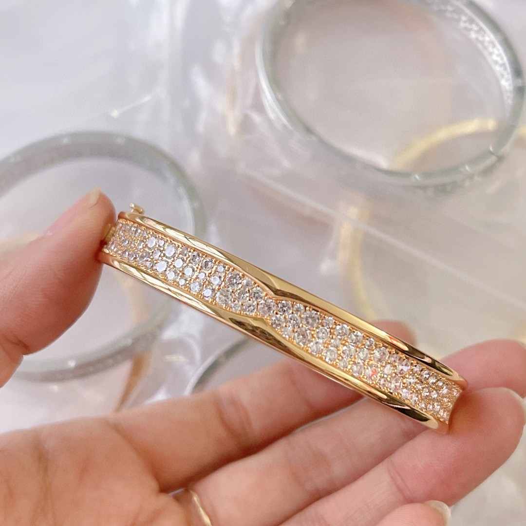 ADITA designer bracelet with crystal size 17CM gold silver rose gold bangle high quality gold plated waterproof With box S081