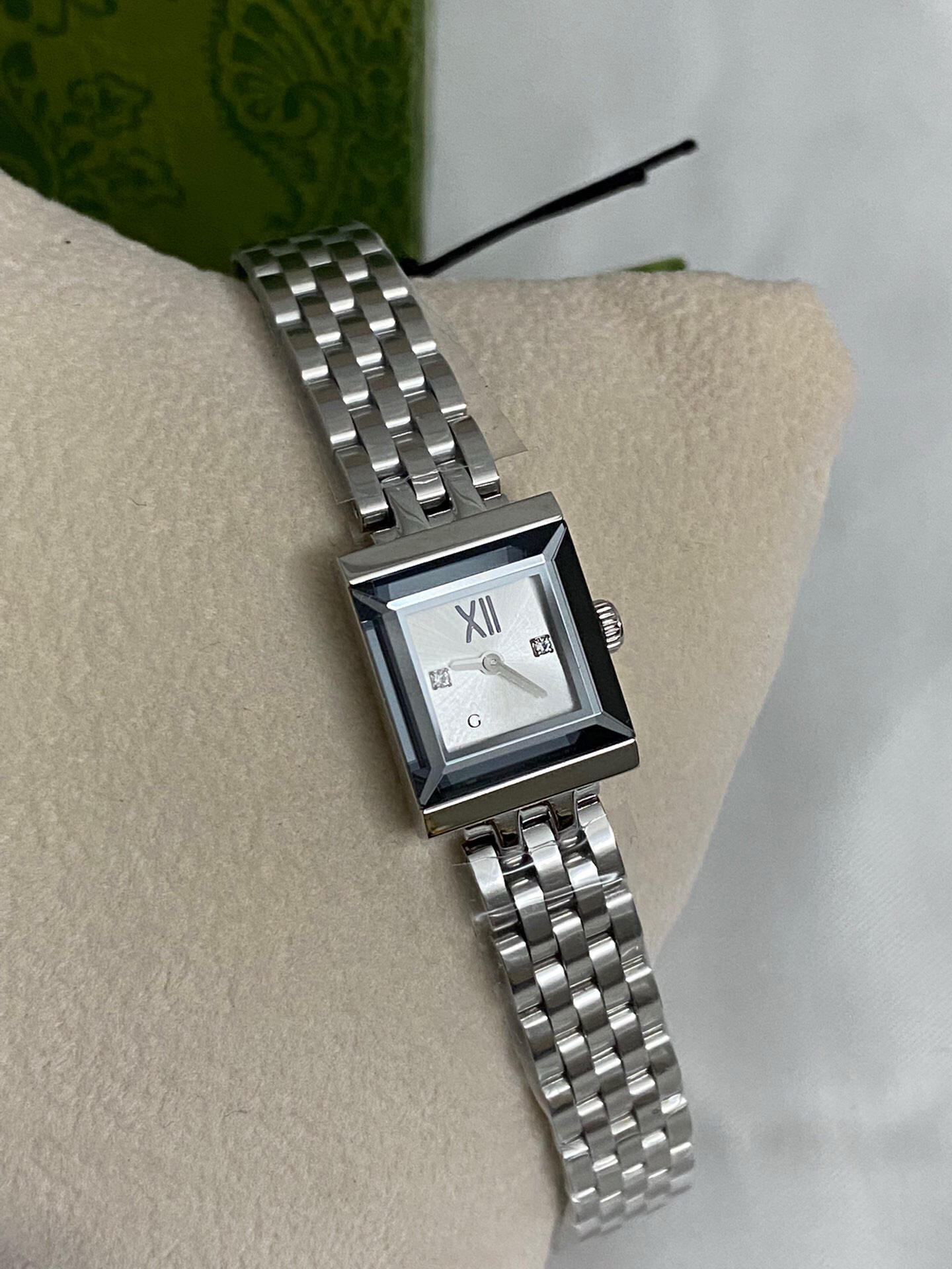 AAAA ss290 G***I down luxury heels luxury watch 2025 new square women's watch ancient style square watch women's retro watch factory