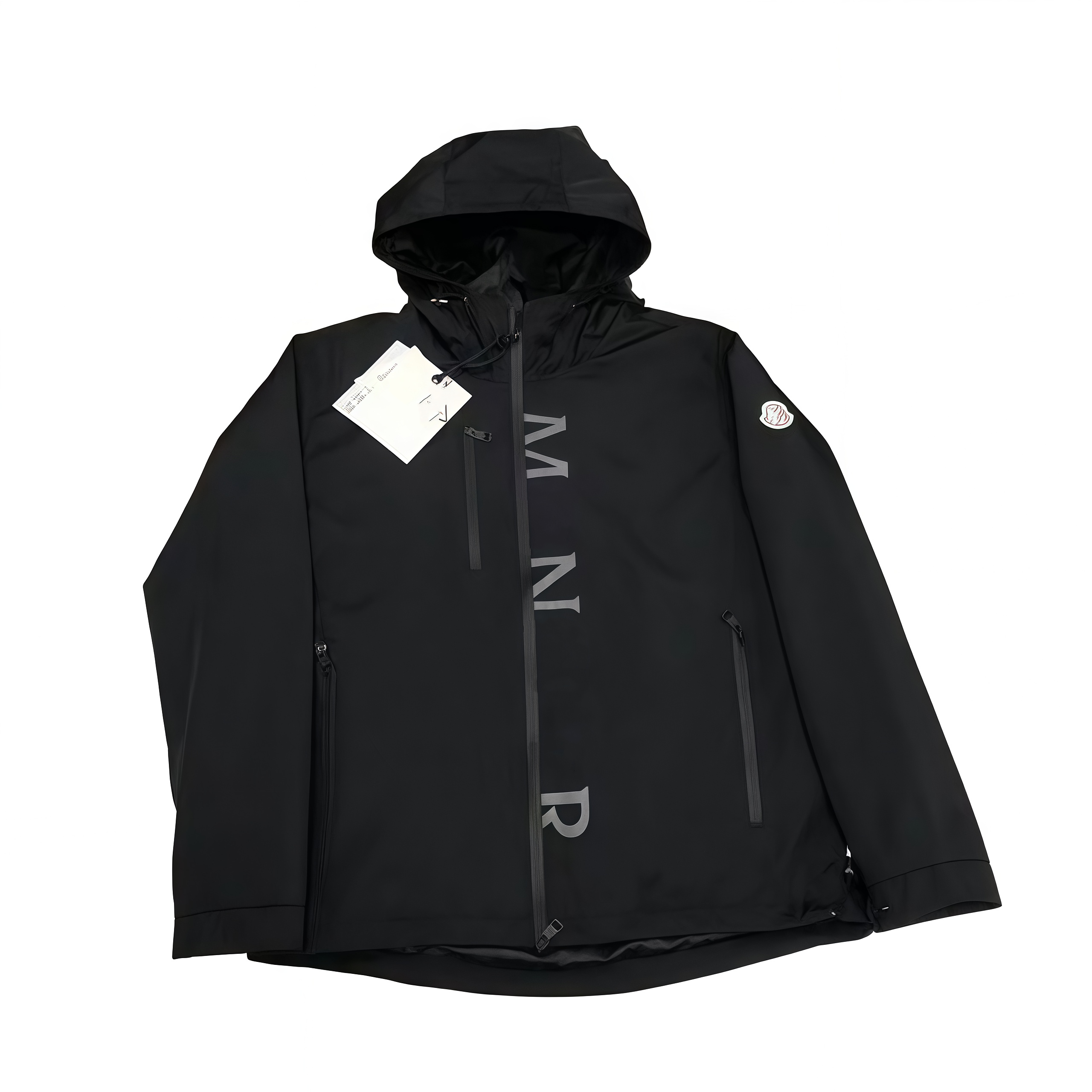 2025 Designer clothes Luxury men's coat Windproof hooded jacket Fashion embroidered metal zipper luxury men's top high quality coat