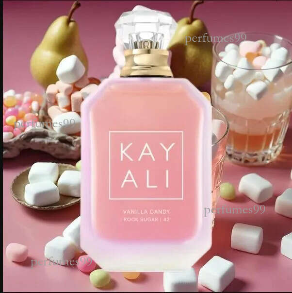 perfume High quality Kayali Vanilla 28 Perfume Yum Pistachio Gelato 33 Candy Rock Sugar 42 Men Woman Fragrance 100ml 3.4oz Long Lasting Smell EDP-image-1075567341
