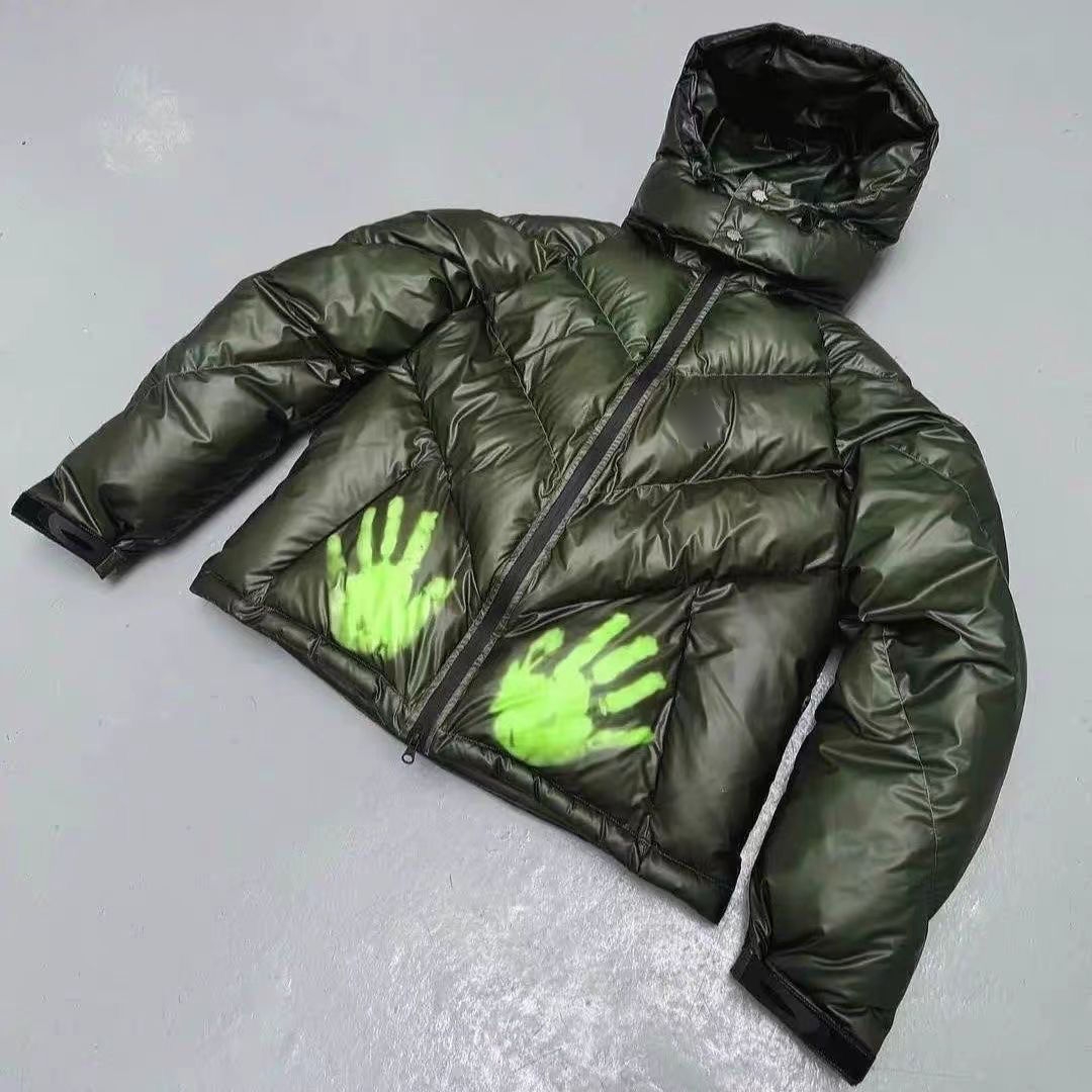 CHANGEMENTS COMMANDEMENTS COMMANDEMENTS COMMANDEMENT COMMANDIER Veste bouffée Veste de vestes vers le bas Doudoune parkas Down Coats Fashion Ourw