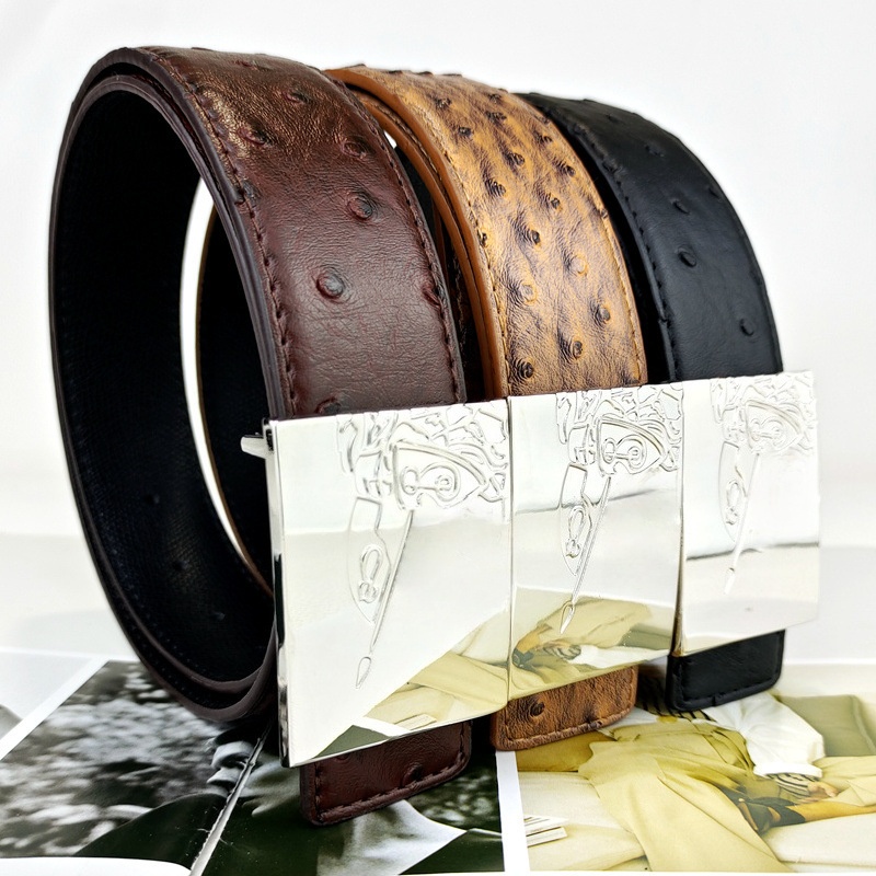 2025 New versatile Fashionable and trendy new Bird patterned womens luxury belts for designer women belt high quality NCDH