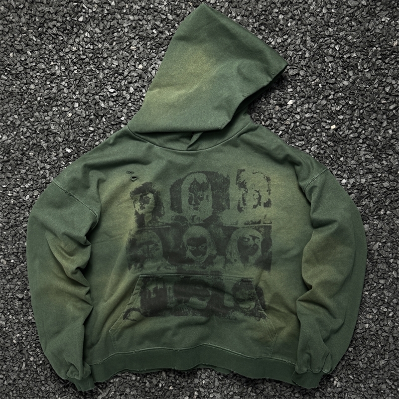 Yao Fashion Streetwear Cotton High Quality 1 1 Hooded Y2k Pullover HipHop Casual Sweatshirt Unisex Hoodies For Men 250815CJ