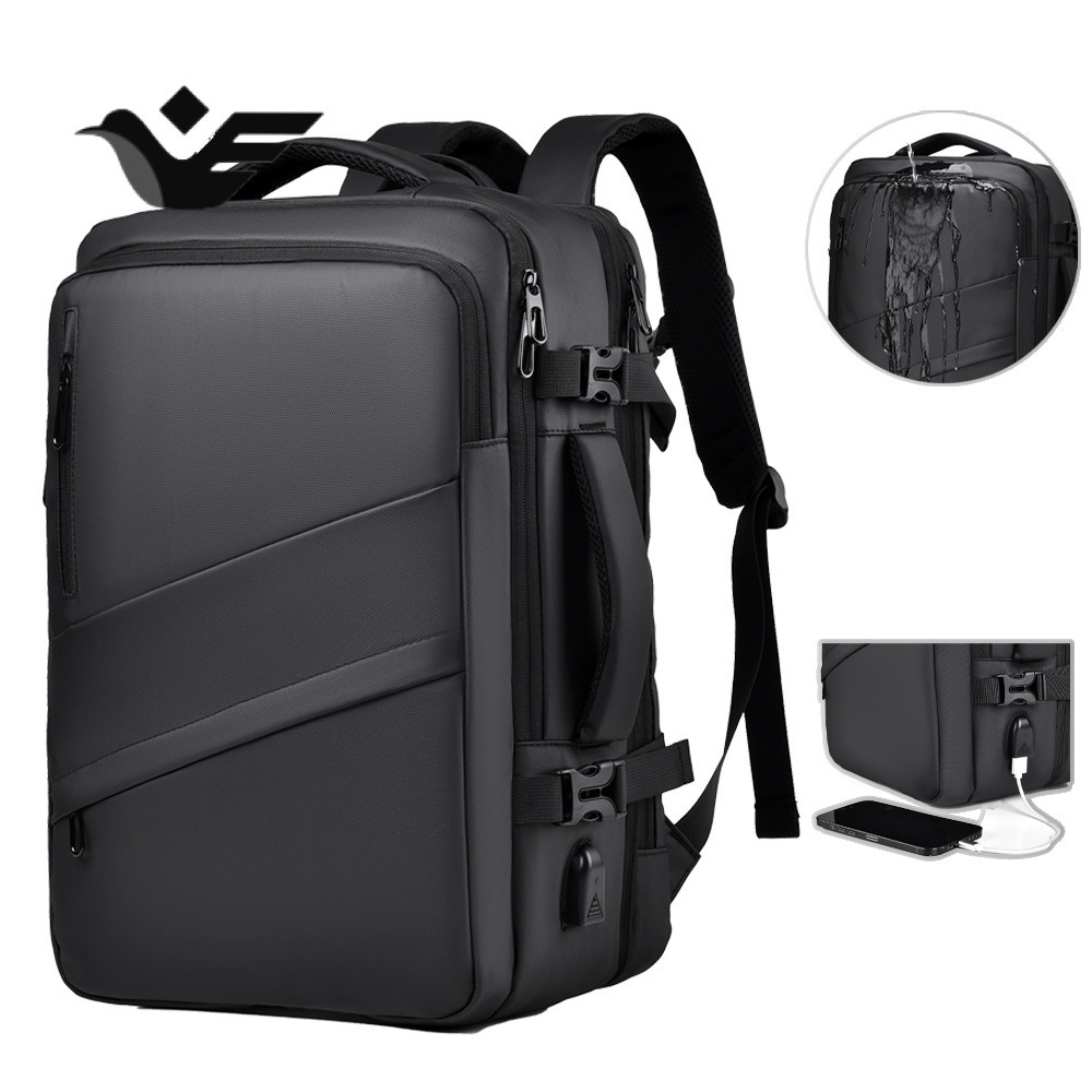 Feiyan Free Shipping New Designer Bag Men's Expandable Backpack Business Leisure Travel Bag High-end Large Capacity Trendy Laptop Backpack