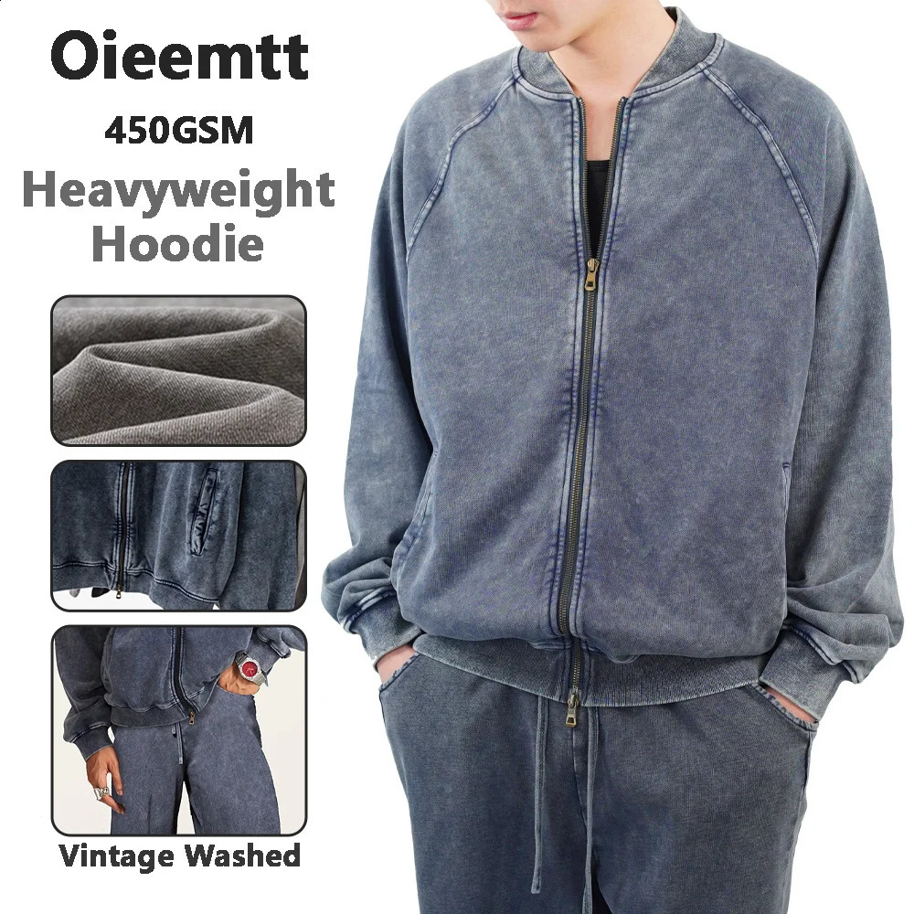 Denim Couleur continue zip up up veste en veste couches soleil lavage fané zip up ultat à sweat à sweat en vrac en vrac