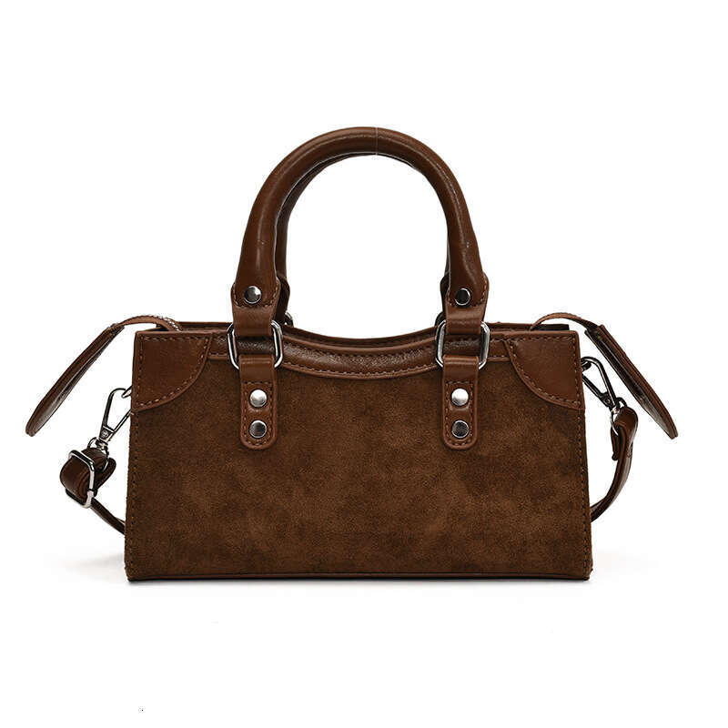 Sac d'épaule femme fourre-tout 2025 Nouveau sac à main en daim de mode