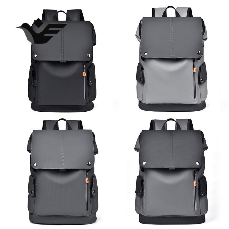 Feiyan Free Shipping New Designer Bag Business Backpack Men's Backpack Large Capacity Travel Laptop Bag Work Function Bag Fashionable PU Leathe