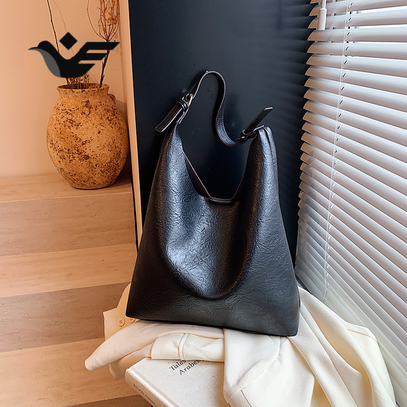 Feiyan Free Shipping New Designer Bag 2025 Autumn And Winter Korean Fashion Lazy Style Commuting Handbag Simple Large Capacity Women's Bag S