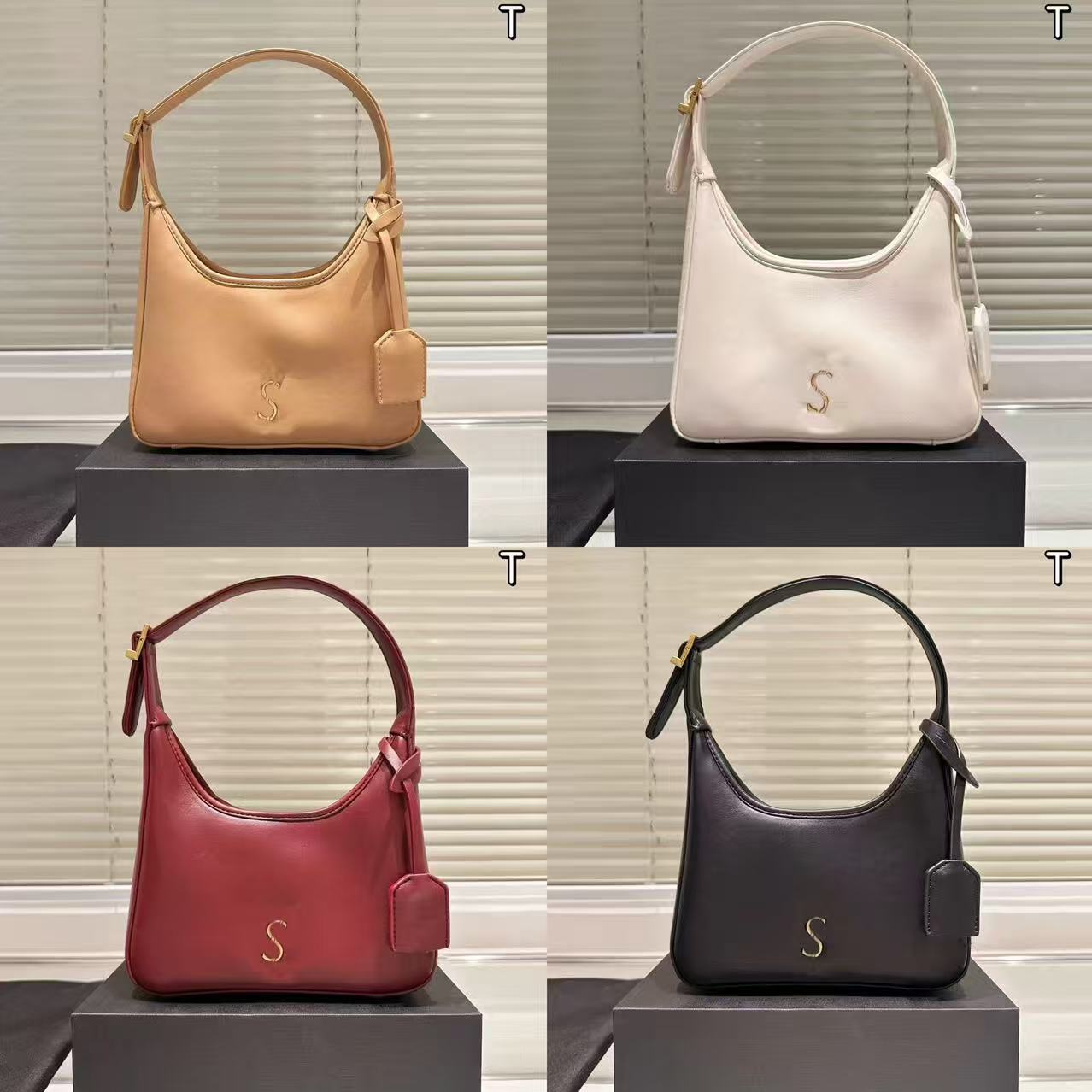Designer bag handbag high-quality armpit bag luxurious and fashionable printed chain bag armpit bag single shoulder crossbody bag 10A123