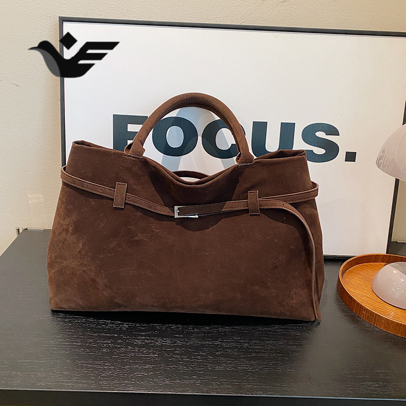 Feiyan Free Shipping New Designer Bag 2025 High-quality Multifunctional Retro Shoulder Bag Elegant Suede Women's Handbag Trendy Casual Shoulder