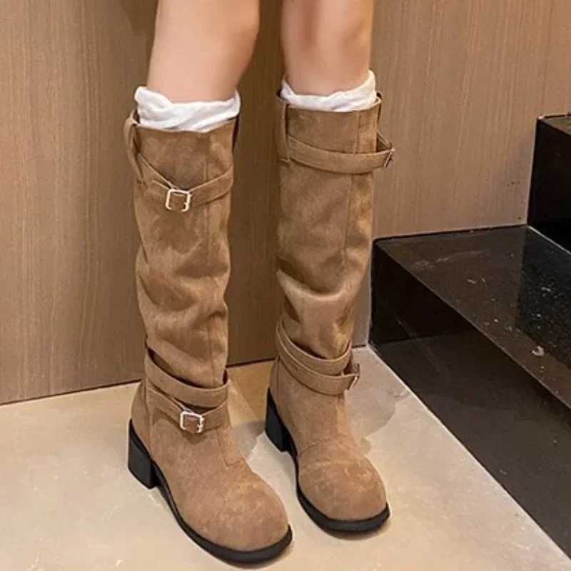 2024 New Year Women High Quality Wasteland Style Vintage Detachable Boot Barrel Western Boots for Women Boot Shoes 3542 W250919