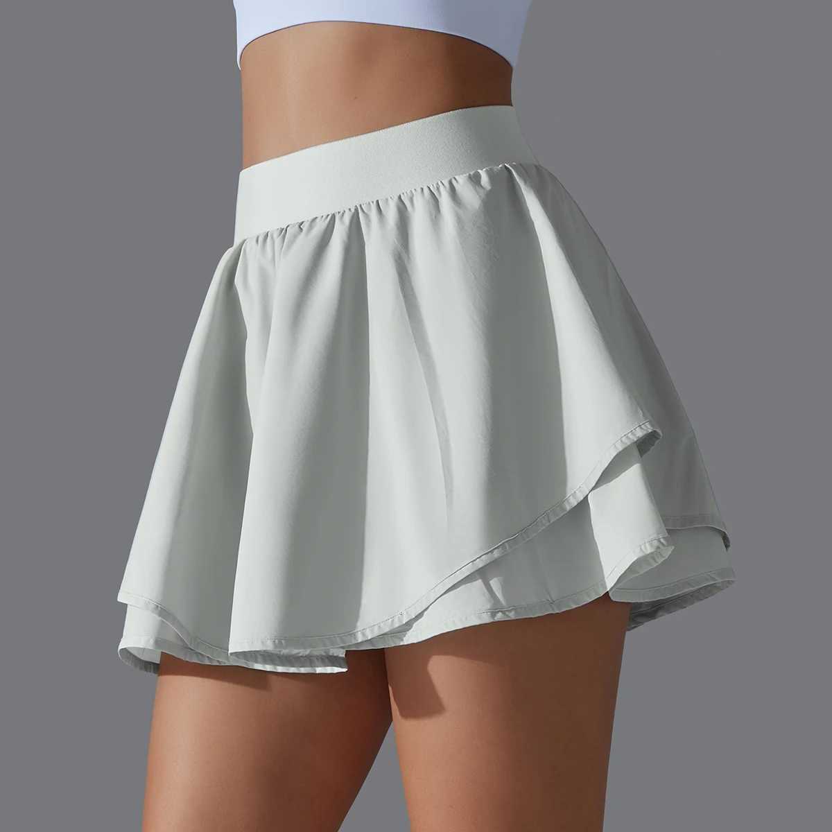 Sports Yoga Jupe Short Slim Fit Tennis Robe Summer POCHETS SPORT