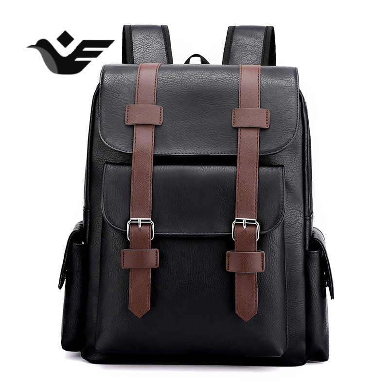 Feiyan Livraison gratuite nouveau sac de créateur 2025 grande capacité en cuir PU Soft Pu Backage Business Casual Business Sac Étudiant sac à dos