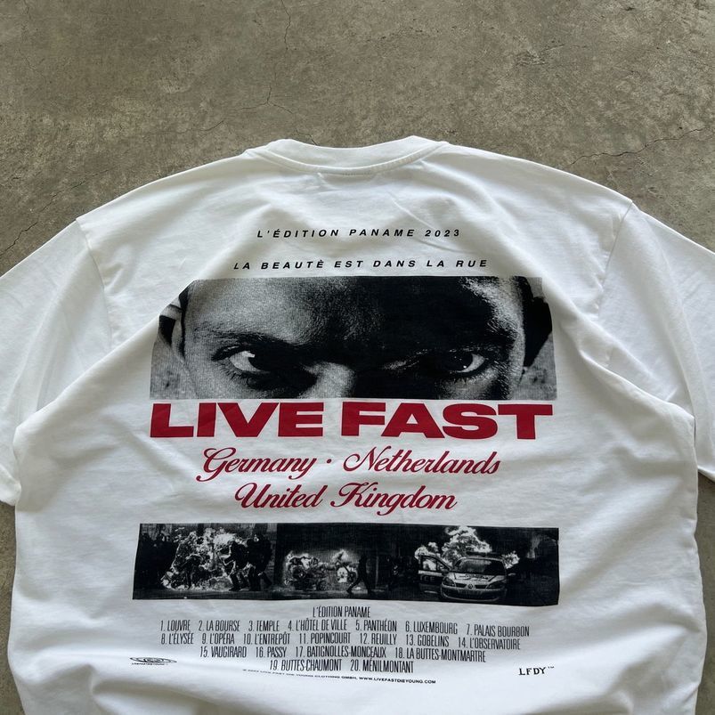 Hip Hop Fashion Street Mens surdimensionné vintage décontracté haut punk harajukuy2k à manches courtes tshirt imprimé coton 250919