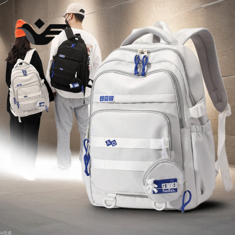 Feiyan Free Shipping New Designer Bag Nylon Primary School Backpack Lightweight Backpack For Boys And Middle School Students Large Capacity Fashi