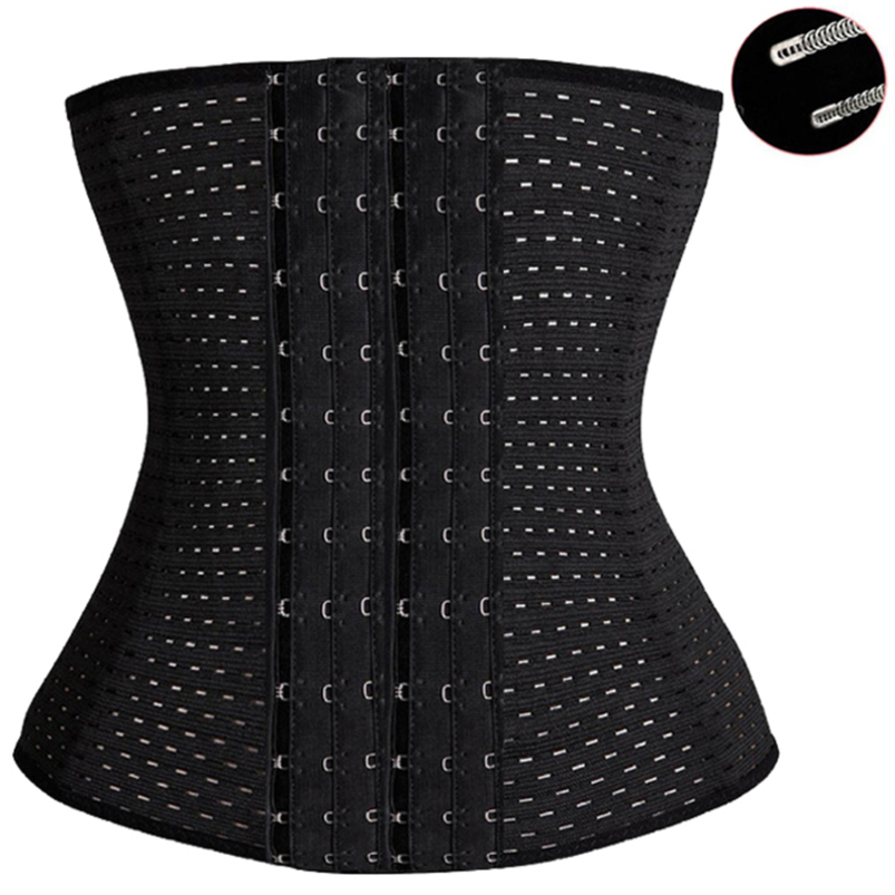 Plus Size XS5XL Steel Boned Waist Trainer Corset Women Postpartum Band Sexy Bustiers Corsage Modeling Strap cinta modeladora US 250919