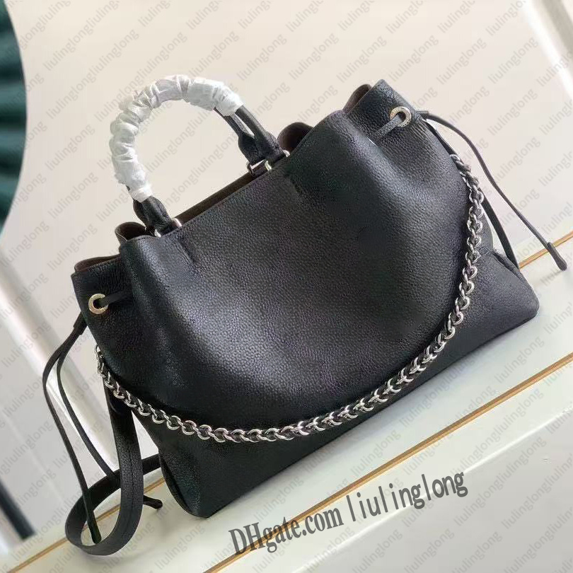 10a designer bag single shoulder bag bella drawstring bucket bag tote luxury bag perforated mahina calfskin leather fashion handbags luxury leather
