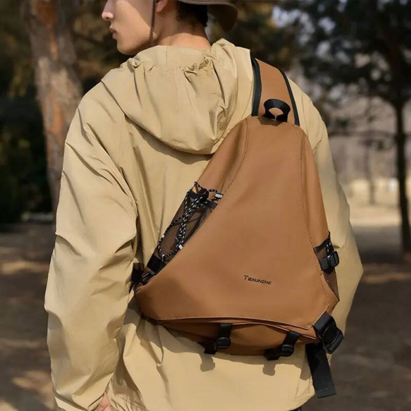 Fashion Men's Chest New Outdoor Hiking Travel Women Crossbody Bag Large Capacity Waterproof Multifunctional Shoulder Bags