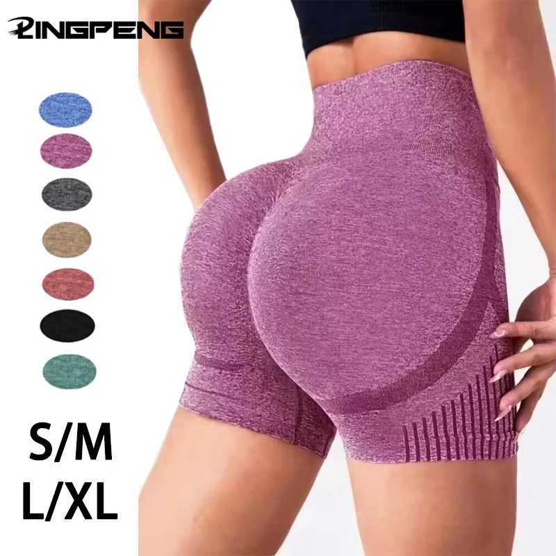 1pc Womens Yoga Shorts High Waist Workout Shorts Fitness Yoga Lift Butt Fitness Ladies Yoga Gym Running Short Pants SportswearXJ250919
