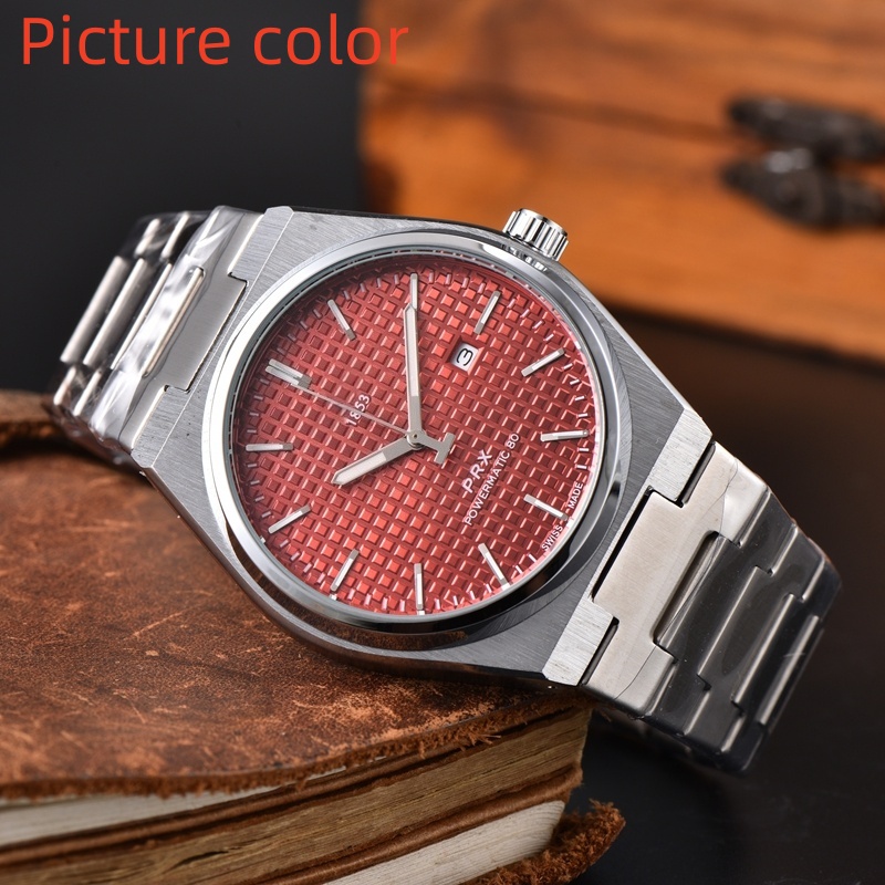 Tis Wrist Watches for Men 2025 New Mens Watches Three needles Quartz Watch High Quality 1853 Top Luxury Brand designer Clock Steel Belt Fashion PRX