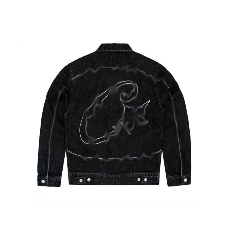 DDDANG 2024 NOUVEAU B-A-004 Veste en jean Nouvelle collection GradientClassic Gradient Arrow Ligne Fashion Mode Religious Women and Man Denim Jac