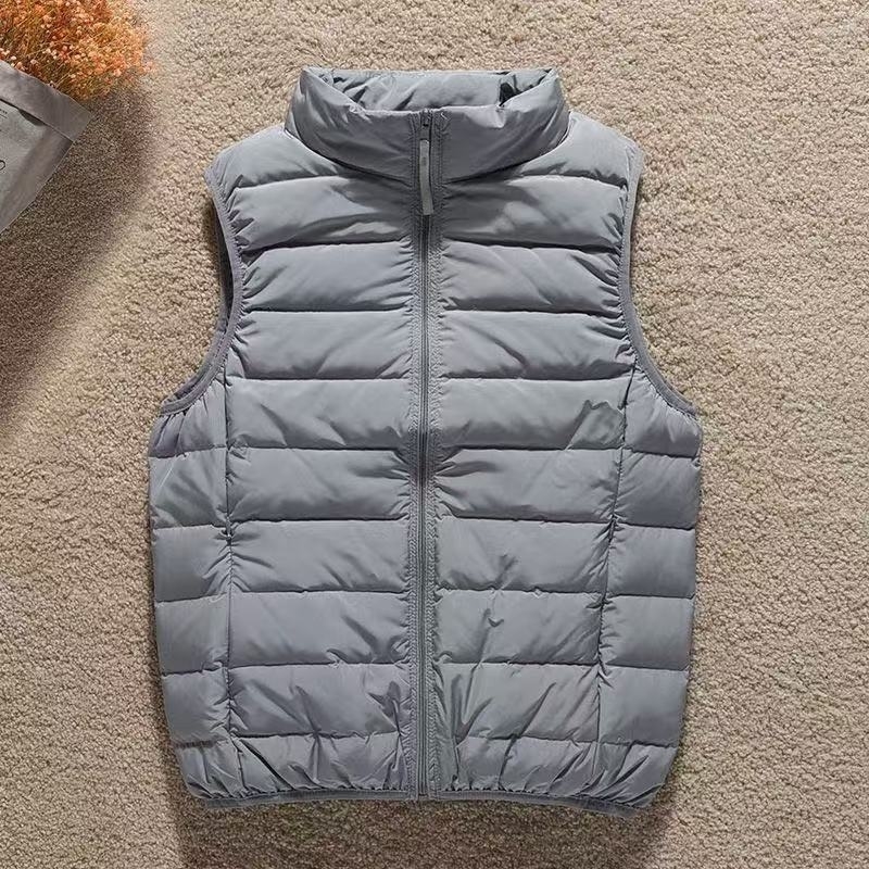 Envelopper la veste de bouffant ultraléger sans manches