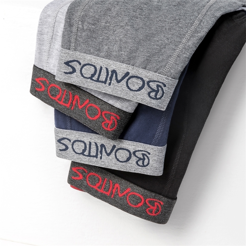 4pcs Man Underwear Cotton Boxer Shorts Sexy Underpants Slip Mens Boxershorts Mens Panties Pack 250919