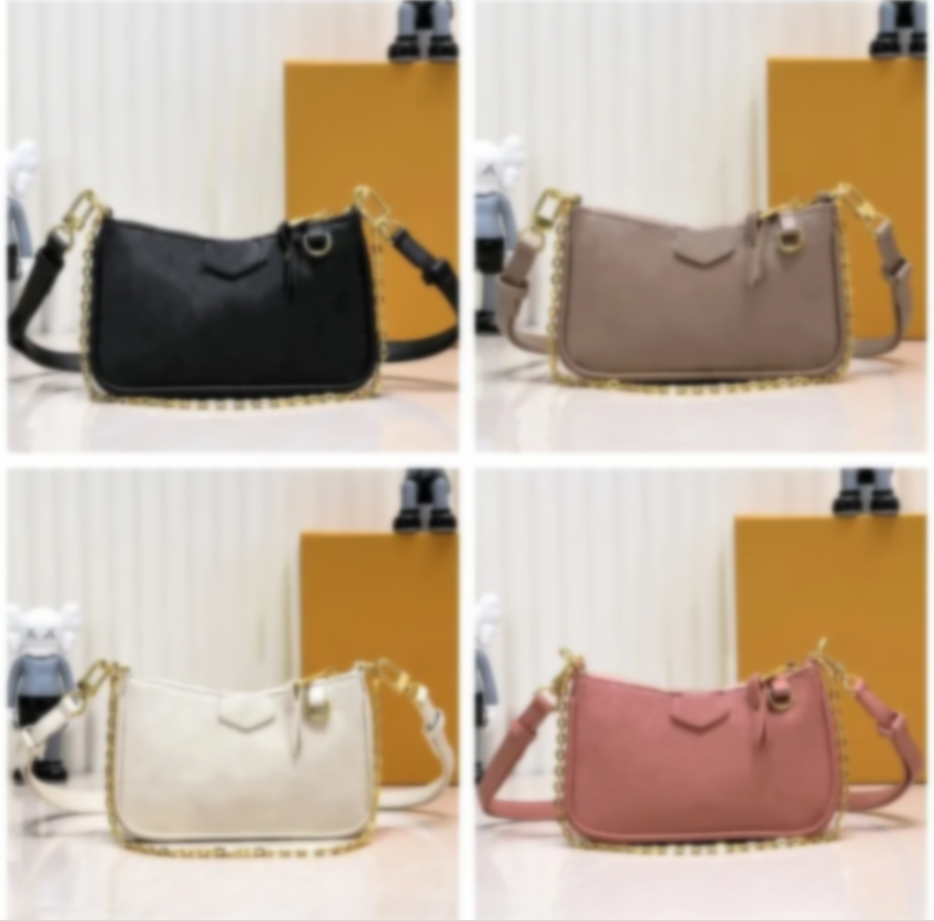 Sac de designer Sac à bandoulière Pochette facile sur la sangle Sac à main Lady Sacs à bandoulière Chaîne Portefeuilles Designers Femme Sac à mai