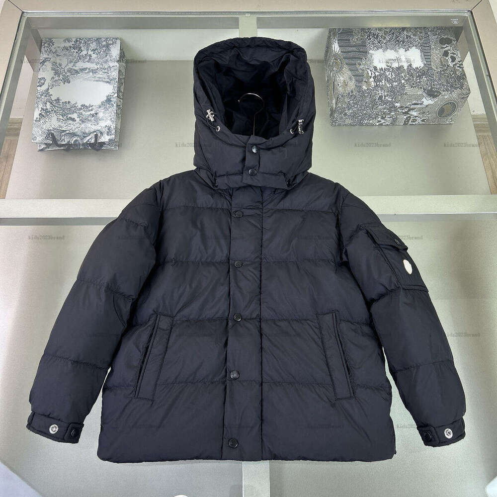 New kids down coat winter Windproof waterproof hooded baby Jackets kids designer clothes Solid color boys girl Outwear A978X27N228