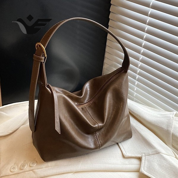 Feiyan Livraison gratuite nouveau sac de créateur sac multifonctionnel rétro pour femme à main de style paresseux texture en cuir souple sac à ba