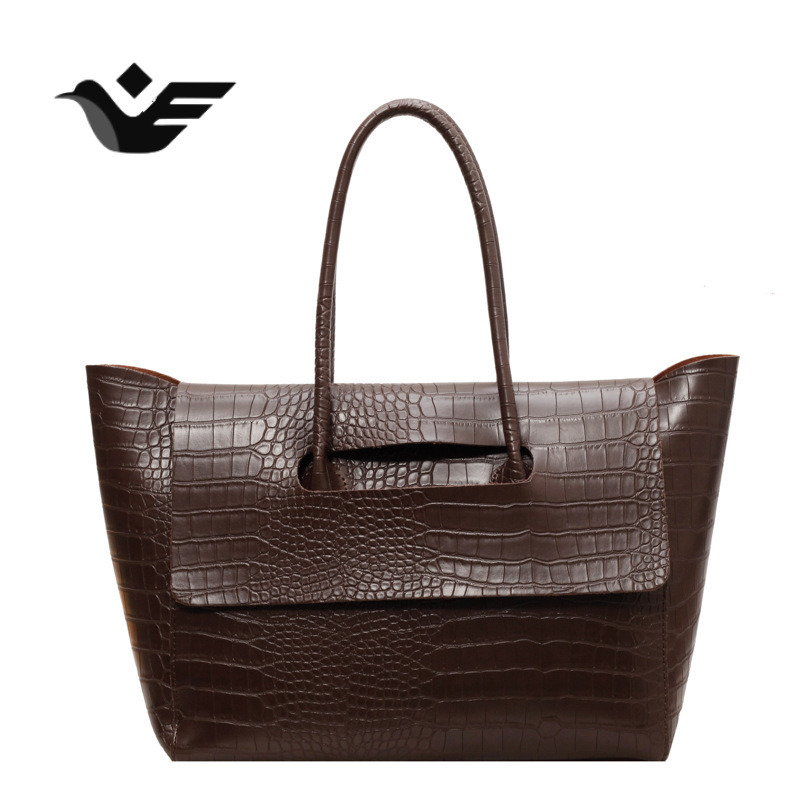 Feiyan Free Shipping New Designer Bag High-end Fashion Large Women's Bag Simple Large Capacity Handbag Summer Retro Commuting Handbag