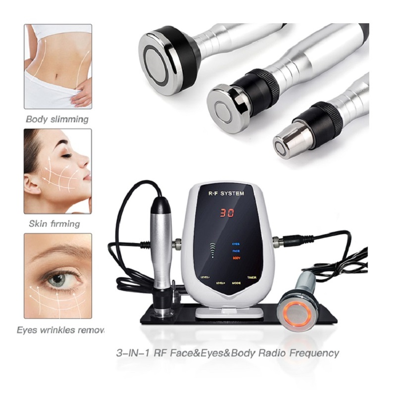 3In 1 5MHz RF Radio Frequency Facial Beauty Device Skin Rejuvenation Lifting Wrinkle Removal Anti-aging Sagging Tightening Tool