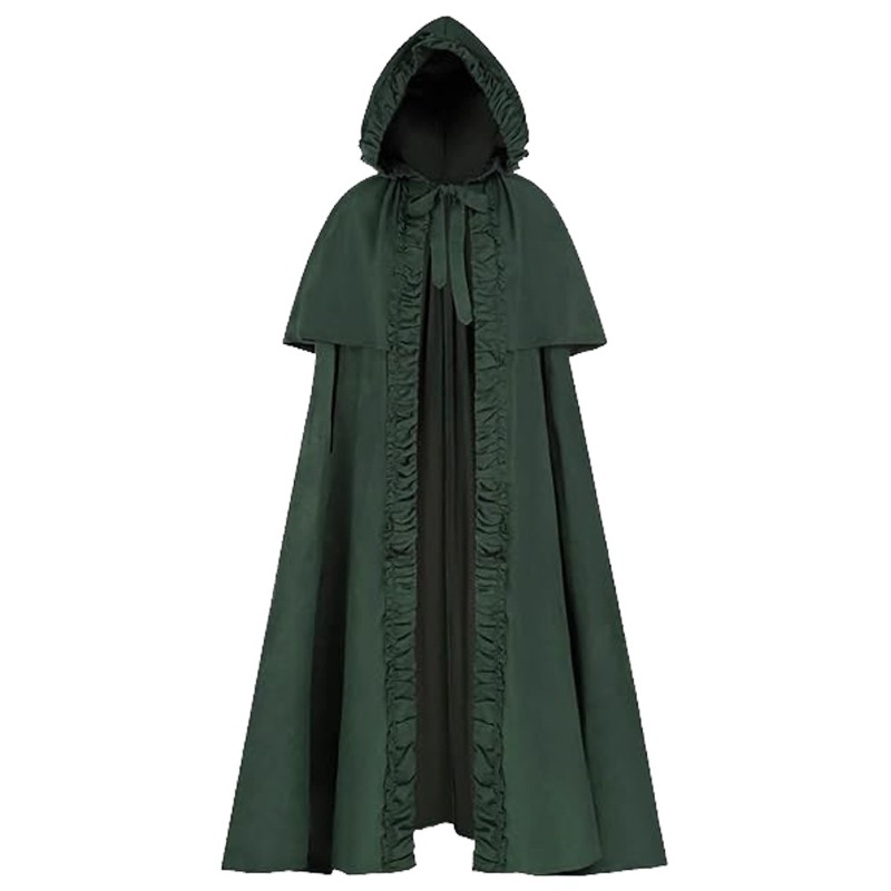Thème médiéval Cape Knight pour les costumes - Châle de style vintage